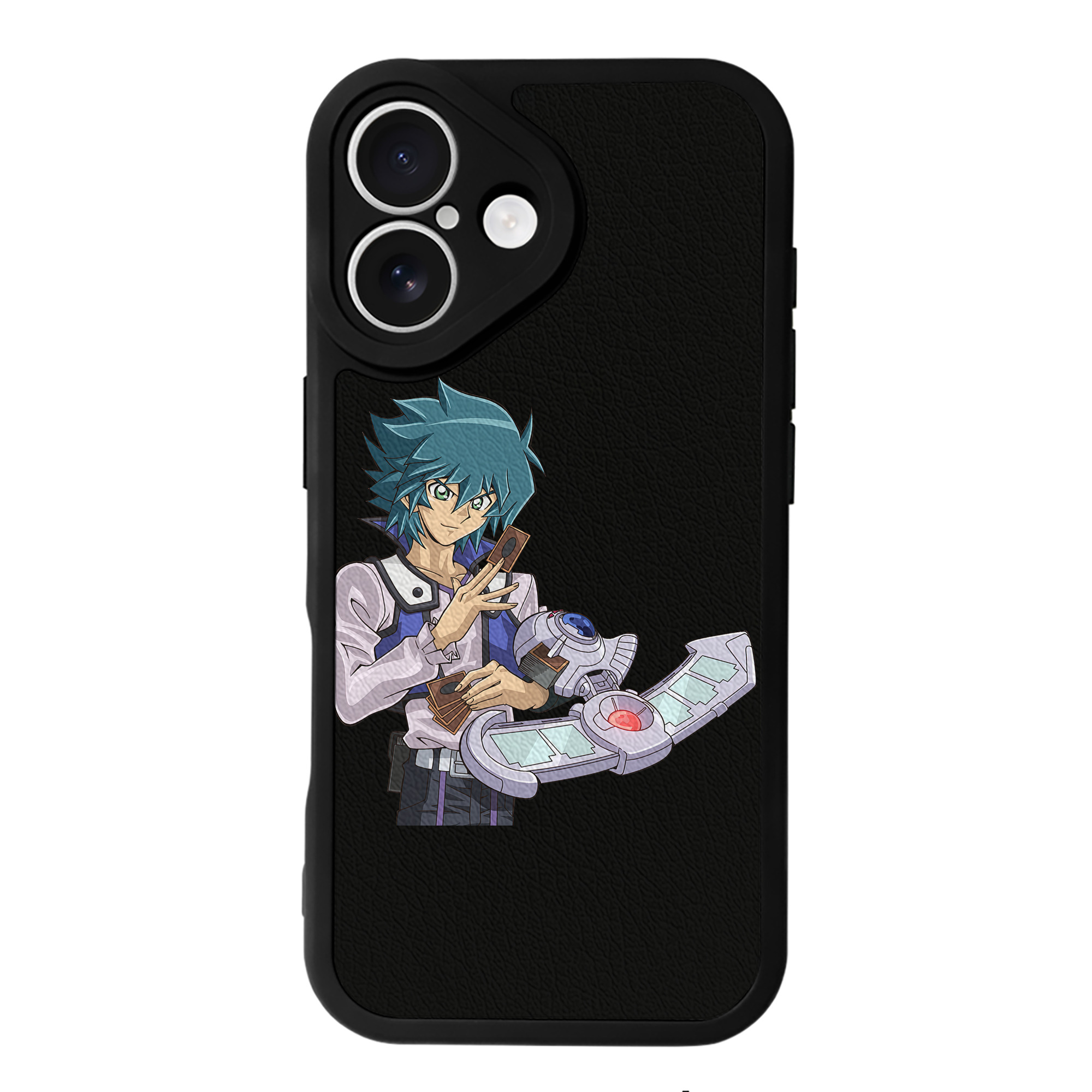 遊☆戯☆王 Yu-Gi-Oh! 【iPhone 16シリーズ対応】シリコンスマホケース（レザー調） 材質：シリコン